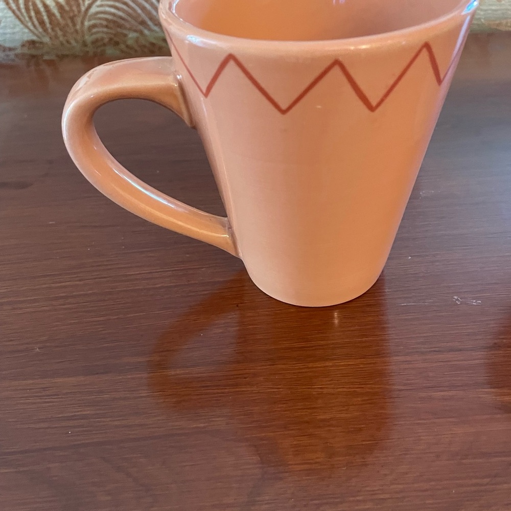 Vintage Ceramic Mug Duo - Terracotta and Sage - Picture 2 of 6